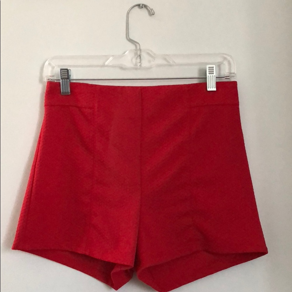 Forever21 Red High-Waisted Shorts. Only worn once!
